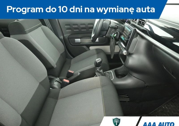 Citroen C3 cena 53000 przebieg: 81737, rok produkcji 2019 z Grodzisk Wielkopolski małe 211